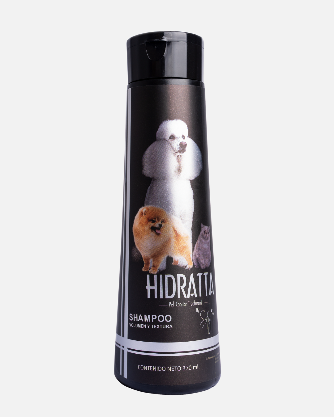 Hydrating Shampoo for Dogs & Cats – Henna & Coconut Oil Formula for Soft, Shiny Coat – Sulfate-Free, 370 ml